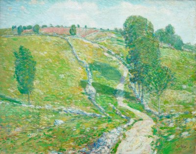 Street in Land of Nod by Childe Hassam