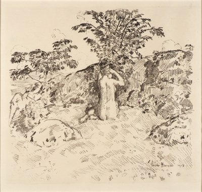 Wild Cherry Tree by Childe Hassam
