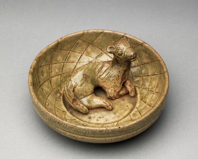 Animal in pen, Western Jin, 265-316 by Chinese School