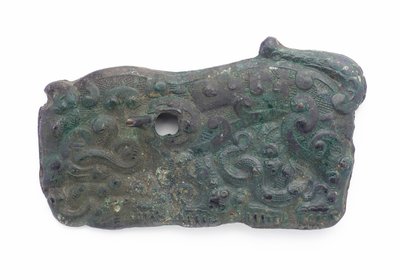 Belt plaque, 4th century BC by Chinese School