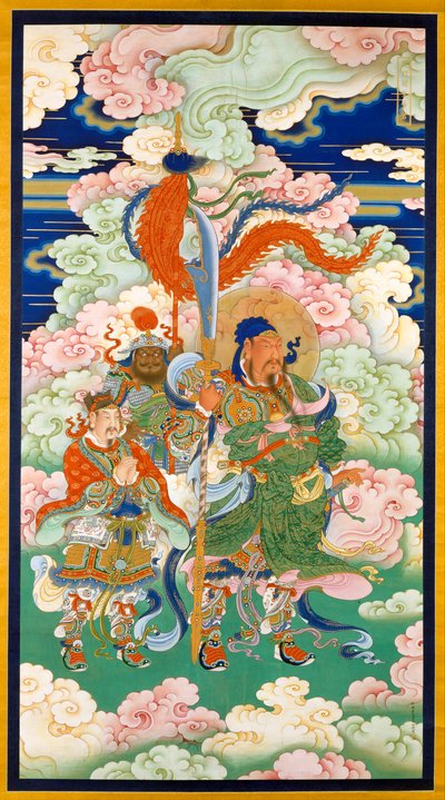 Emperor Guan, Hanging Scroll, c.1700 by Chinese School