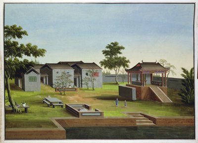 Garden Scene, c.1820-40 by Chinese School