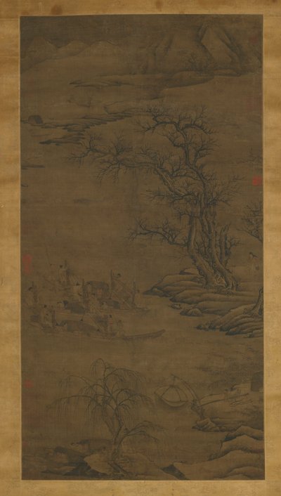 Pleasures of Fishing, Ming dynasty by Chinese School