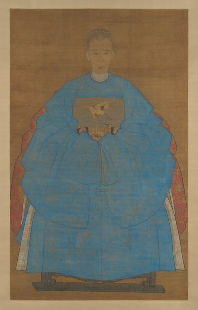 Portrait of an Old Lady by Chinese School