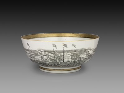Punch Bowl, c.1800 by Chinese School