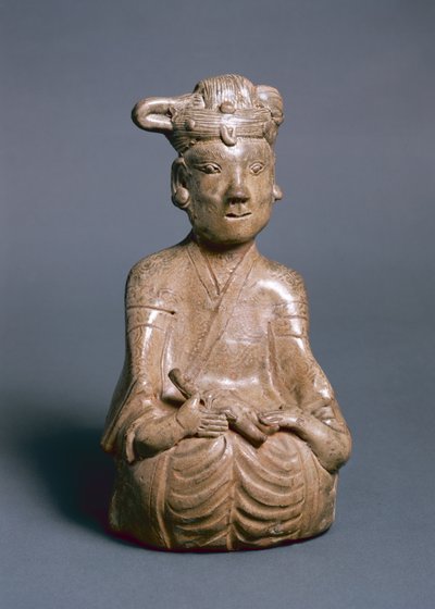 Seated figure, Western Jin, 265-316 by Chinese School