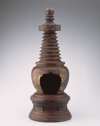 Stupa, Ming dynasty (1368-1644) by Chinese School