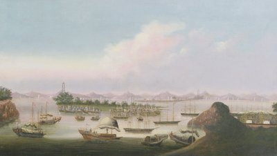 Whampoa Anchorage by Chinese School