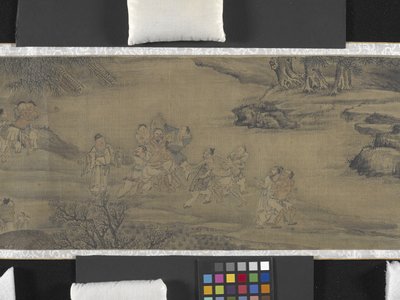 Farmers Fighting in Springtime by Chong Zhang