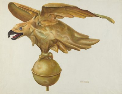 Eagle Weather Vane by Chris Makrenos