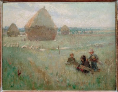In the Hayfield by Christabel A. Cockerell