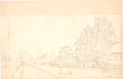 Morning View of Østerbro by Christen Købke