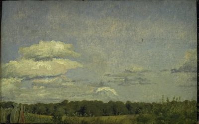 View from Classens Have by Christen Købke