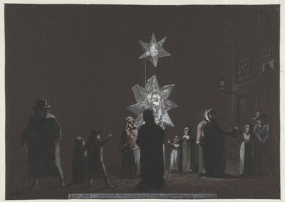 A Delightful Mass (Diary, January 4, 1808) by Christiaan Andriessen