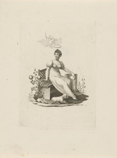 Woman Sitting on a Bench by Christian Anthony Lotter