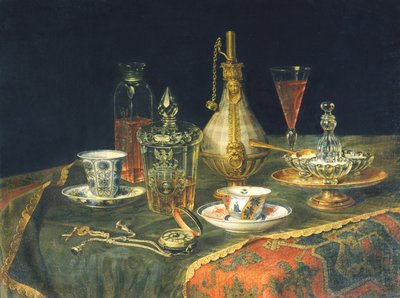 Bohemian Glasses, Cups and a Watch by Christian Berentz