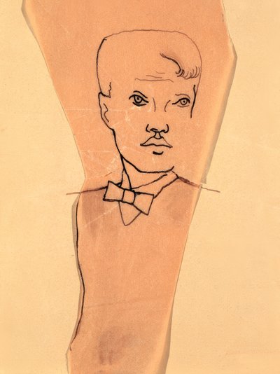 Portrait of Rene Crevel by Christian Bérard