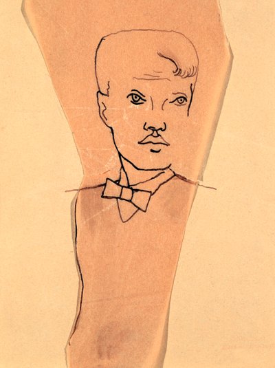 Portrait of Rene Crevel by Christian Bérard