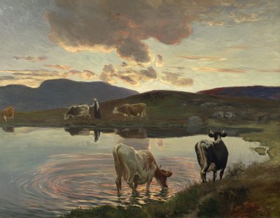 After Sunset by Christian Eriksen Skredsvig