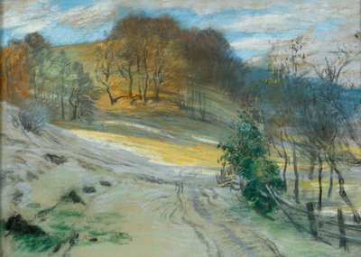 Autumn Landscape by Christian Eriksen Skredsvig