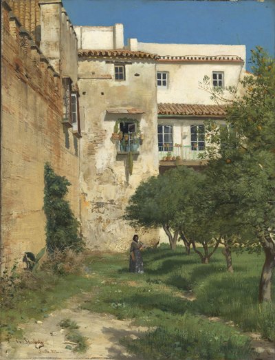 From Sevilla in Spain by Christian Eriksen Skredsvig