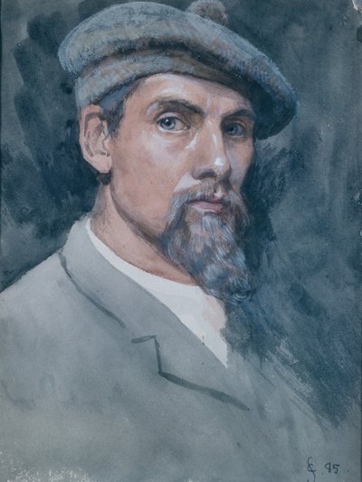 Self Portrait by Christian Eriksen Skredsvig