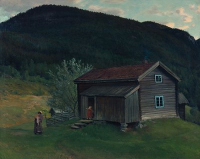 Small Farm, Eggeda by Christian Eriksen Skredsvig