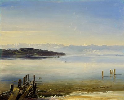 Lake Starnberg by Christian Ernst Bernhard Morgenstern