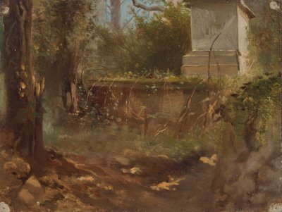 Johannis Cemetery in Dresden by Christian Friedrich Gille