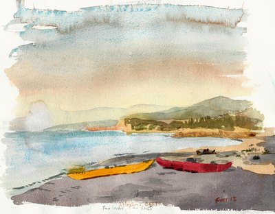 Astrakeri, Two Boats Two Lovers by Christian Furr