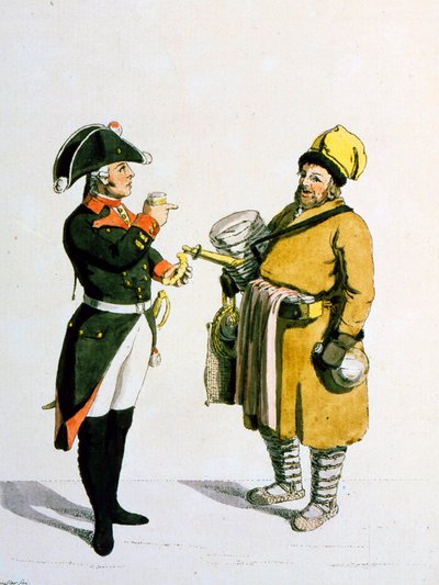 Sbiten Vendor, 1799 by Christian Gottfried Heinrich Geissler