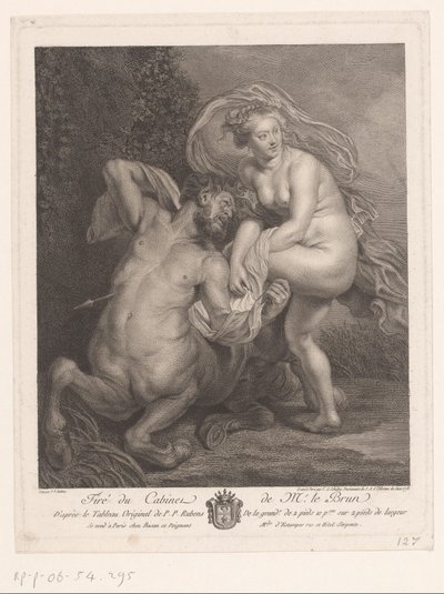 Deianeira and Nessos by Christian Gottfried Schultze