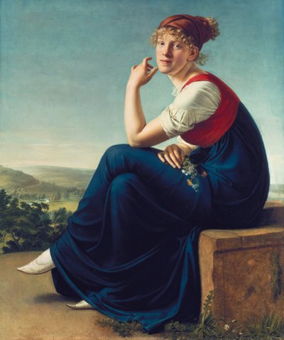 Portrait of Heinrike Dannecker by Christian Gottlieb Schick