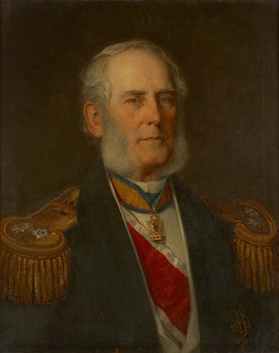 Bernhard Baron von Wüllerstorf-Urbair by Christian Griepenkerl