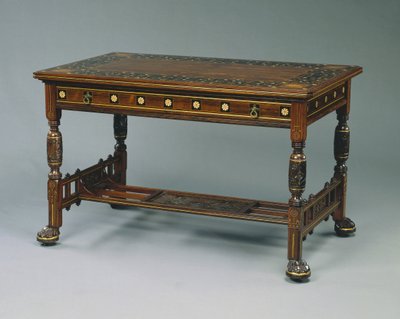 Center Table, c.1875 by Christian Herter