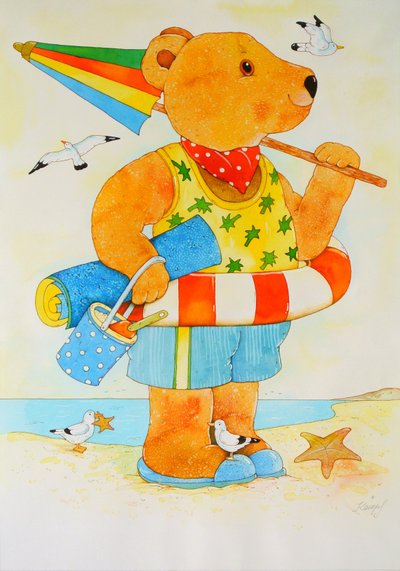 At the Beach/ Summer by Christian Kaempf