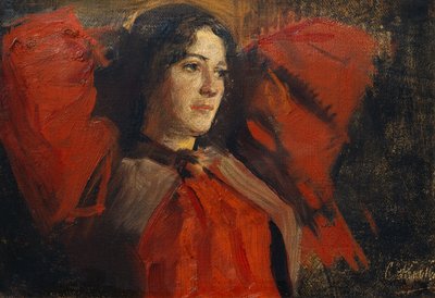 Miss Anna Diriks by Christian Krohg