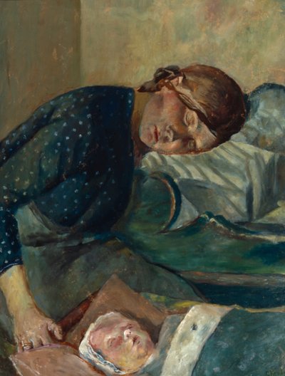 Mother And Child by Christian Krohg