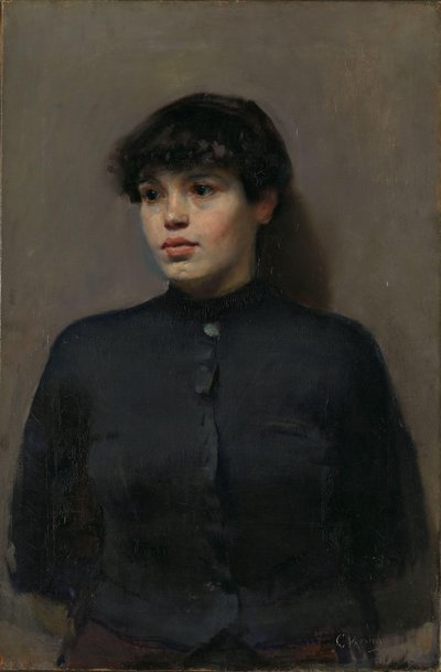 Portrait of Jossa by Christian Krohg