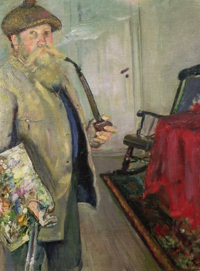 Self Portrait by Christian Krohg