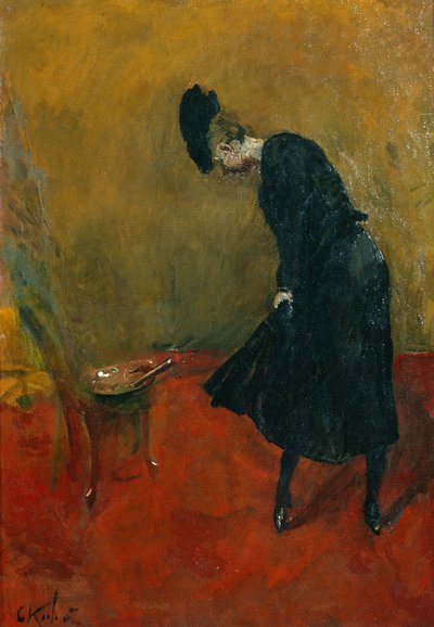 The Paint Splash by Christian Krohg