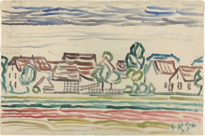 Landscape by Christian Rohlfs