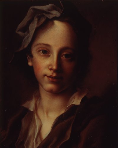 Head of a boy by Christian Seybold