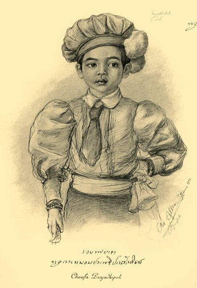 Chowfa Prajadhipok by Christian Wilhelm Allers