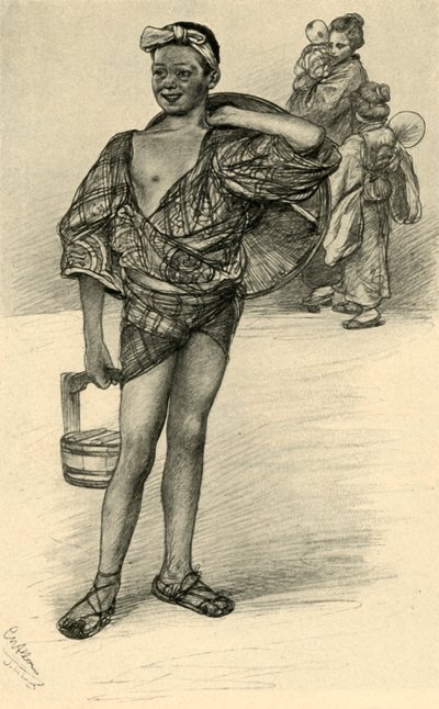 Japanese boy by Christian Wilhelm Allers