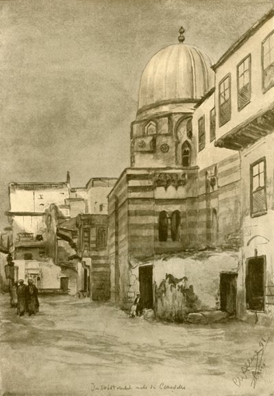 Mosque, Cairo, Egypt, 1898 by Christian Wilhelm Allers
