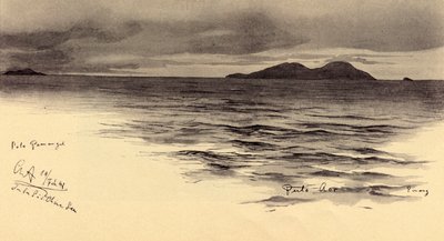 Pemanggil Island, Malaya by Christian Wilhelm Allers