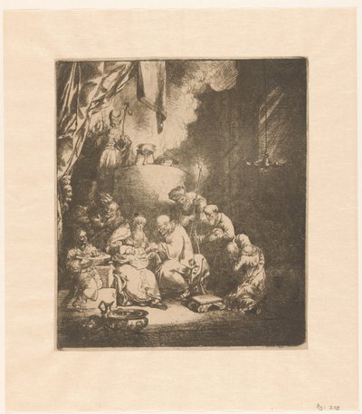 Circumcision of Christ by Christian Wilhelm Ernst Dietrich