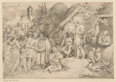 Saint James Preaching by Christian Wilhelm Ernst Dietrich
