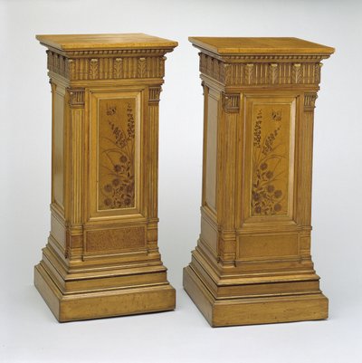 Pedestal by Christian and Gustave  Herter